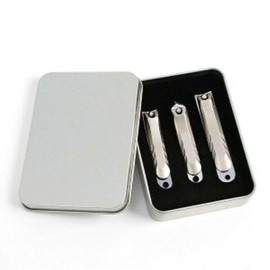 3 species set nail clipper nail clipper silver cuticle / 3종세트 네일클리퍼 손톱깎이 실버 큐티클