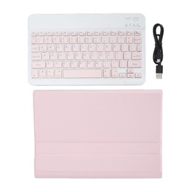 Tablet Keyboard Case Scratch Proof Protective Bluetooth Keyboard Tablet Cover for Xiaomi Mi Pad 5 5 Pro 11 Inch Roseate