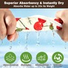 GIXSEGIE Swedish Dishcloths for Kitchen, 6 Pack Reusable Paper Towels,