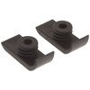 Drive Medical Walker Ski Glides, Black, 1 Pair