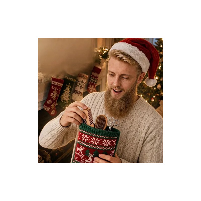 Kit De Cuidado De Barba Para Hombres, Set Definitivo De