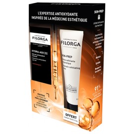 Filorga HYDRA-AOX [5] Sérum Antioxydant Intensif 30 ml + SKIN-PREP Crème Exfoliante Enzymatique 75 ml Offerte