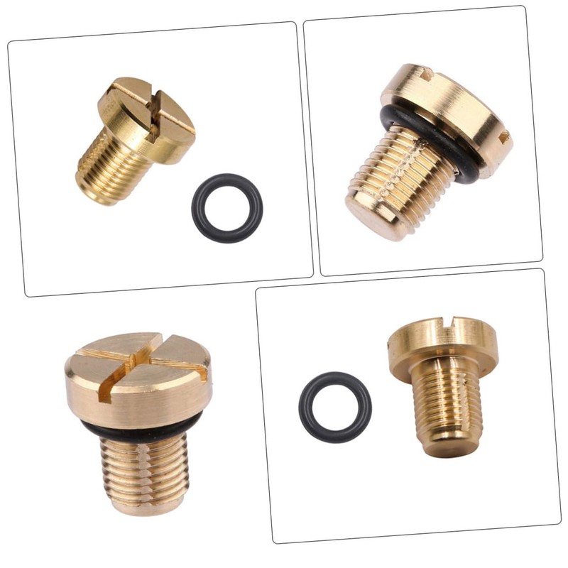 GRIRIW Radiator Expansion Tank Bleeder Screw M10*1 Fit for E36