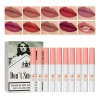 10pc Matte Long-lasting Lip Gloss Set