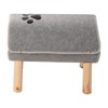 Cat Tunnel Bed Elevated Wooden Legs Cat Tunnel Soft Felt