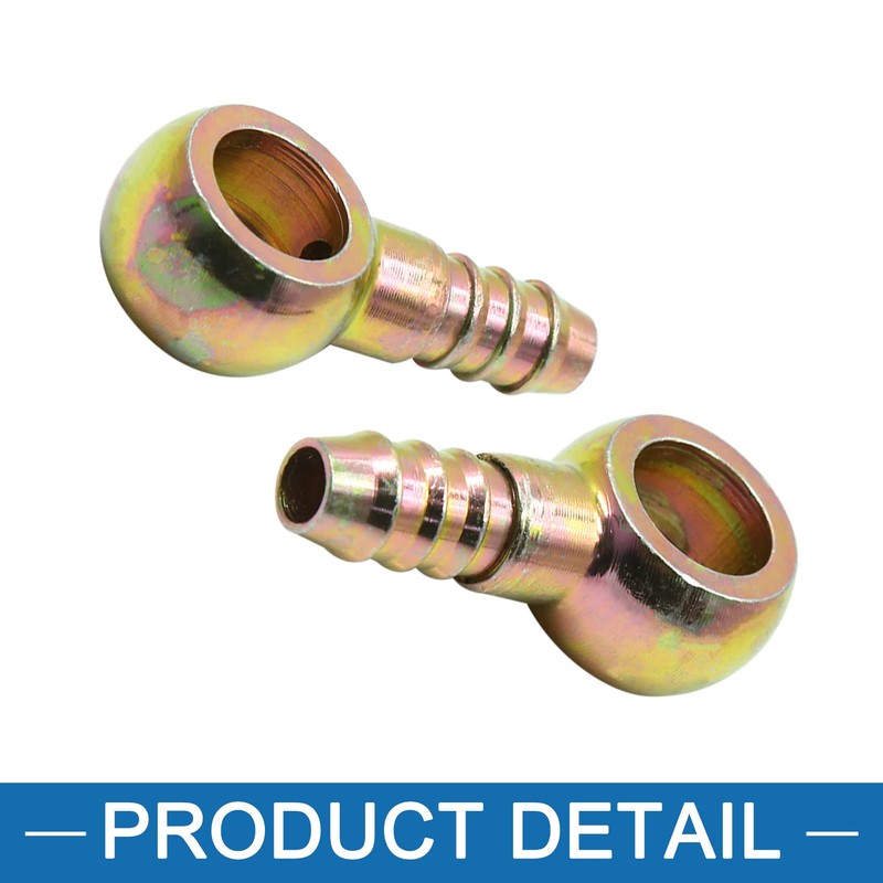 A ABSOPRO 2 pieces motorcycle 8 mm inner diameter hose