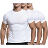 MagnaMan Men's Compression Shirts 3 - Pack: Moisture - Wicking