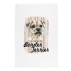 Purely Home Border Terrier Tea Towel - This House Belongs