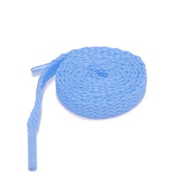 FeetPeople Flat Shoe Laces (Shoelaces) For Boots And Shoes, Multiple Colors, 1 Pair, Carolina Blue, 63 inches x 1 Pair