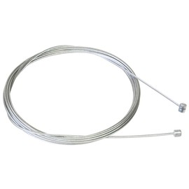 ALLIGATOR ATB/MTB/ROAD Inner Shift Cable (Double-Ended) 98.7 inches (2,500 mm), Silver, Diameter 0.05 x 98.4 inches (1.2 x 2,500 mm), Stainless Steel, 1 Piece
