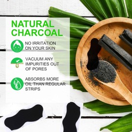 IDUCEN Pore Strips 80PCS Blackhead Remover Nose Bamboo Charcoal Deep Cleansing and Minimizing Suitable for All Skin Types Men Women / 아이듀센 모공 스트립 80PCS 블랙헤드 리무버 코 대나무 숯 딥 클렌징 및 최소화 모든 피부 타입 남성 여성에게 적합합니다