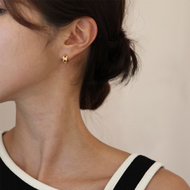 Gold & Deer Rose Gold (1 pair) / 골드앤디어 로즈골드(한쌍)