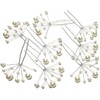 K & R Hairpin Pearl Wedding School Ceremony Hair Accessories
