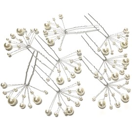 K & R Hairpin Pearl Wedding School Ceremony Hair Accessories Head Dress Japanese Clothing Arrangement