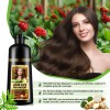 Shampoo Tinte 3en1 Cubre Cana Castaño Fácil Aplicar Duradero