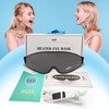UNCN Heated Eye Mask with Washable Cover, Electric USB Eye
