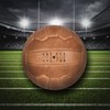 FNine - Pelotas de fútbol de color marrón claro, de