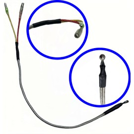 Duheri 812-4470 14" Thermocouple Fits QuadraFire Castile, Contour, Mt Vernon OE, Sante Fe