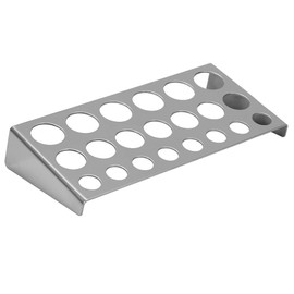 Tattoo Ink Cup Holder Stand, Tattoo Pigment Cap Cup Bracket, 23 Trough Stainless Steel Tattoo Ink Tank Stand, Pigment Ink Cup for Tattoo Supplies Accessories