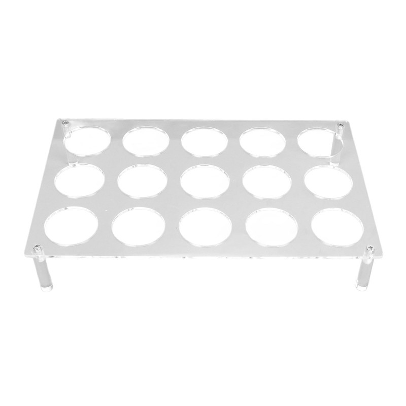 2 Set 15 Slots Flat Countertop Coffee Pod Holder Flat