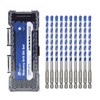 10 Pack 1/4 inch Concrete Drill Bit Set,Masonry Drill Bit