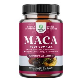 Nature's Craft Maca Organica Para Mujeres 60 Cápsulas