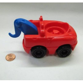 Fisher Price New Fisher Price Little People RED TOW TRUCK Garage Hauling CARS VEHICLES