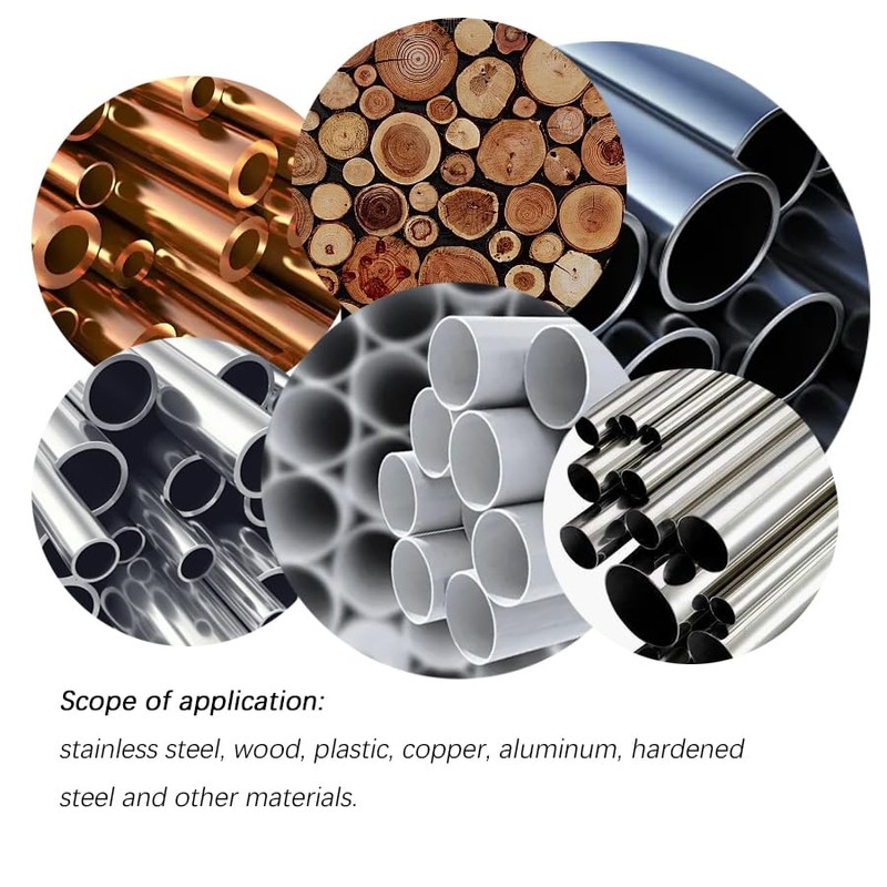 GUDINGHENG Deburring Drill Bit Tool, Threaded Round-Corner Deburring and Chamfering