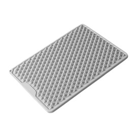 MagiDeal Foot Massage Cushion Jogging Acupressure Pad Foot Press Pad Mat Reflexology Massage Mats for Household Living Room Office, Grey