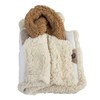 GabeFish Dog Cape Blanket for Small Dogs, Cute Puppy Fleece