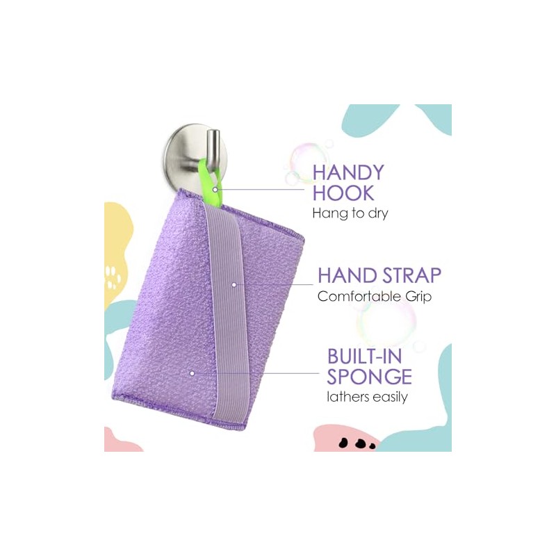 Evridwear Diseñado Una Experiencia Ducha Más Cómoda Exfolia Manera Suave