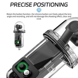 OSMO POCKET 3 Waterproof Case, Underwater Protection Case, Compatible with DJI POCKET 3 16.6 ft (50 m), Diving Protection Cover, Waterproof, Dustproof, Sealable, Suitable for Underwater Photography,