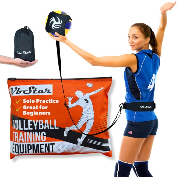 VbStar Volleyball Training Equipment Aid - Practice Your Serving, Setting