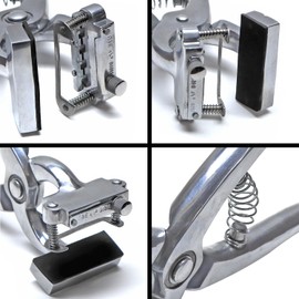 Standard Tattoo 3/8" 4 Digits Marking Pliers Set with Marking Digits for Livestock Animal Identification