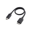 LIONX Hard Drive Cable Micro B to USB C 1FT