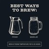 Bizzy Cold Brew Coffee | Decaf Blend | Water Process