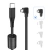 Gonifeto Dash Cam Power Cord,(6Ft) USB C to Micro USB