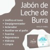 Crema Facial Concha Nacar + Jabón Leche De Burra, Aclarante