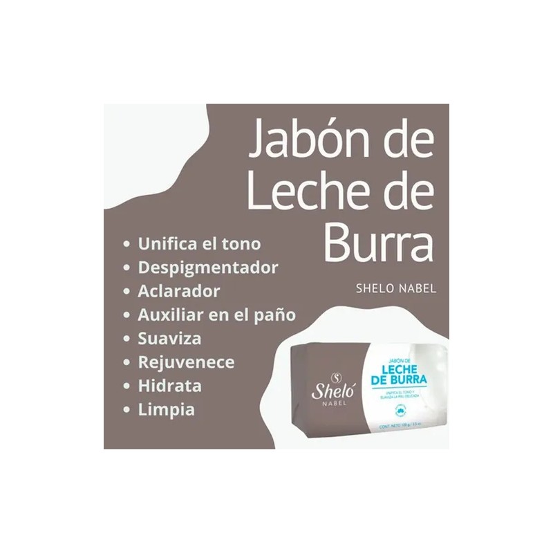Crema Facial Concha Nacar + Jabón Leche De Burra, Aclarante