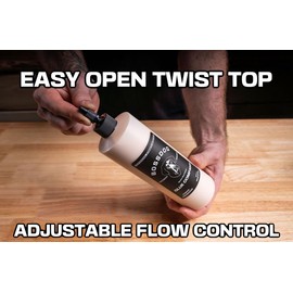 BOSSDOG Wood Glue 16 oz. Strong Bond, Fast Drying, Cutting Board Safe, Natural tan Color. Carpentry Projects, Woodworking, Furniture Repair, Cutting Boards. Made by a Maker, for Makers