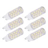 6Pcs 5W G9 46LED Bulb Dimmable Chandelier Ceiling Lamp Bulbs