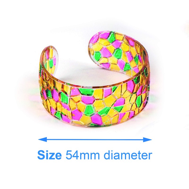 Baker Ross Bracciali con Mosaico (confezione da 6) perfetti per