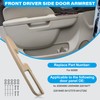 Front Driver Side Door Armrest Handle Compatible with 2010-2014 Chevy
