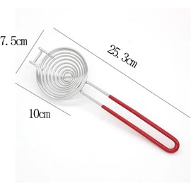 Egg Separator Long Handle Egg White Separator Stainless Steel Egg Yolk Divider Filter Kitchen Utility Gadget Cooking Baking Tools