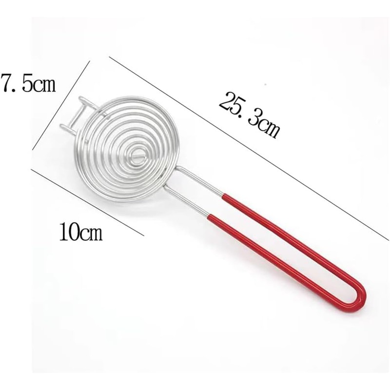 Egg Separator Long Handle Egg White Separator Stainless Steel Egg