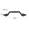 Door Handle - Drawer Pull - 22.5cm Black Cast Iron