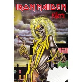 Iron Maiden - Music Poster (Killers - Album Cover) (Eddie) (Size: 24" x 36") (Poster & Poster Strip Set)