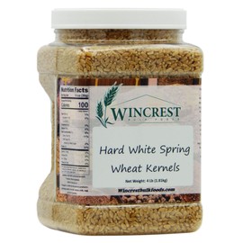 Hard White Wheat Kernels - 4 Lb Tub