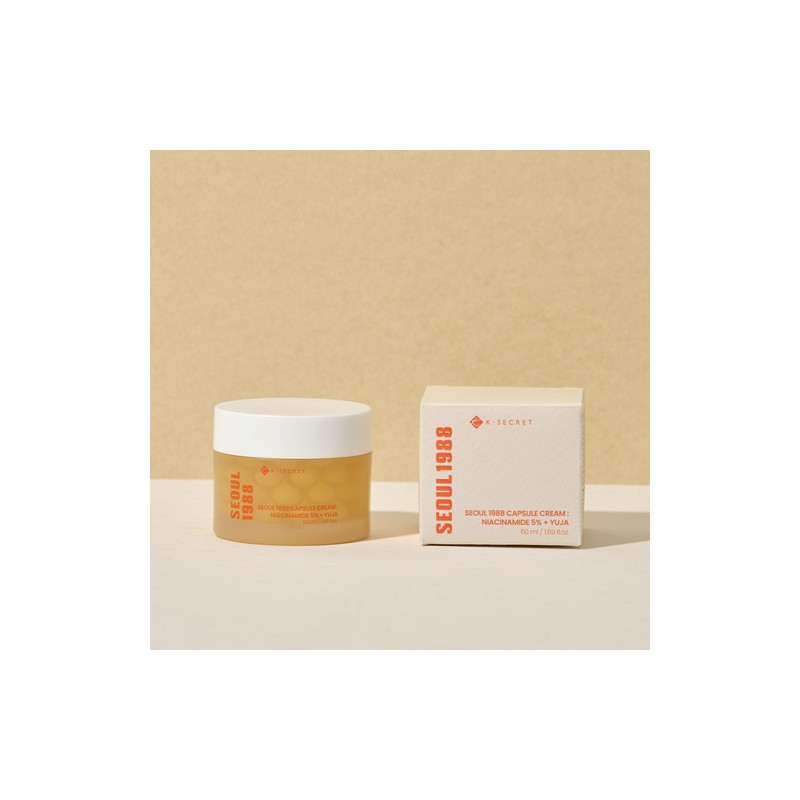KSECRET [KSECRET]SEOUL 1988 Capsule Cream : Niacinamide 5% + Yuja