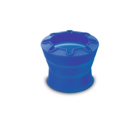 LAMY aquaplus 543 Water Cup - Foldable Water Cup with Brush Tray in Blue - Ideal for School Lessons, Pack of 1